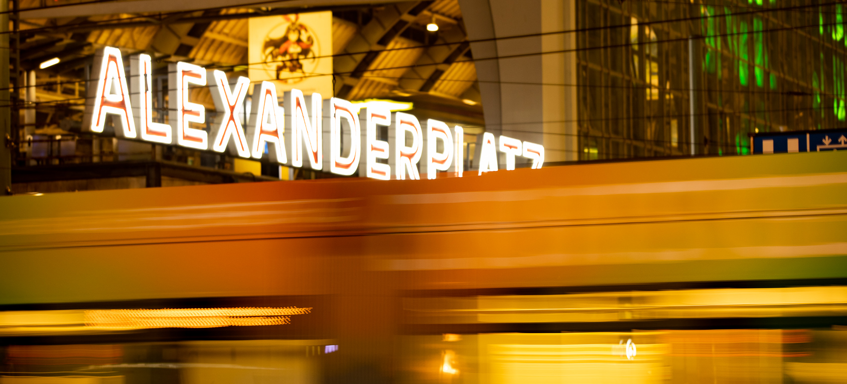 Image of Banhof Alexanderplatz photographed by Tracy Penn